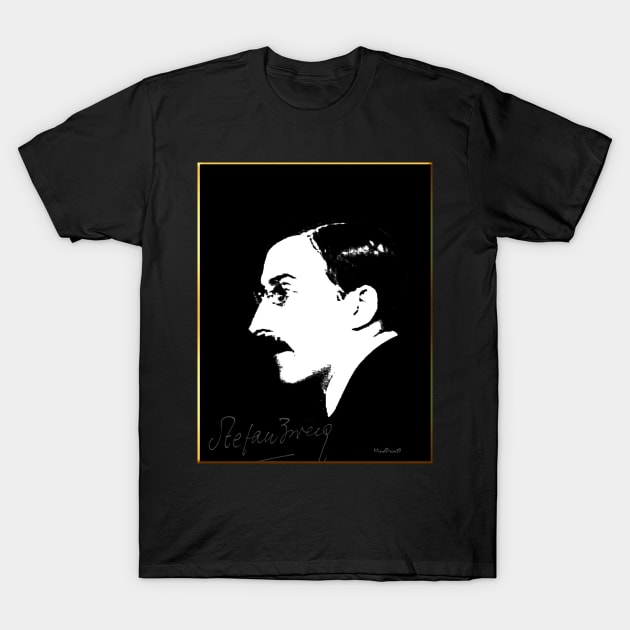 Stefan Zweig T-Shirt by mindprintz